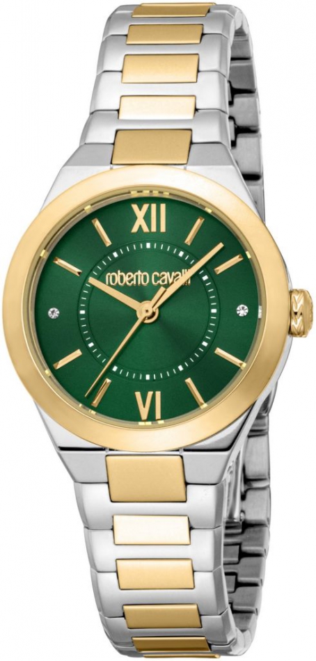 Zegarek damski Roberto Cavalli RC5L126M0065 zielony fashion