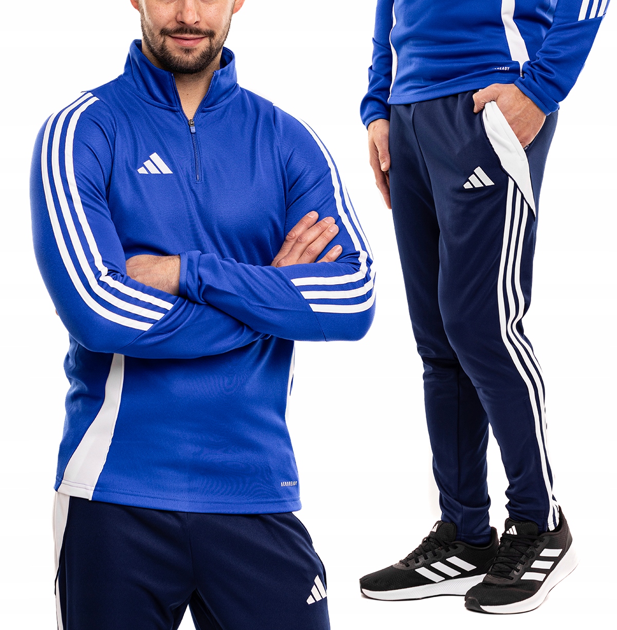 adidas Teplákovka Pánský sportovní tréninkový komplet Mikina Kalhoty Tiro 24 vel. XXL