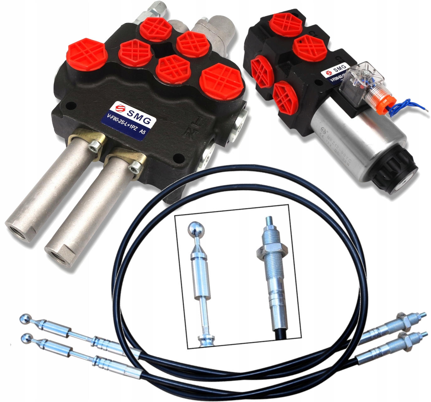 8524.2x1,5M55 - СПЛІТТЕР 80Л ПОПЛАВОК + СОЛЕНОЇД 3 СЕКЦІЇ ТУР