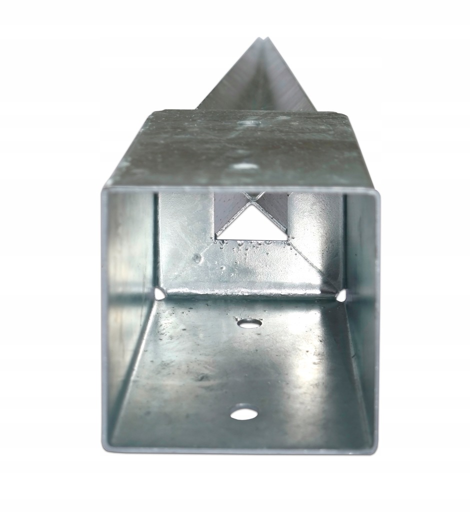 PODSTAWA SŁUPA KOTWA WBIJANA 100x100x750mm Szerokość całkowita 10 cm