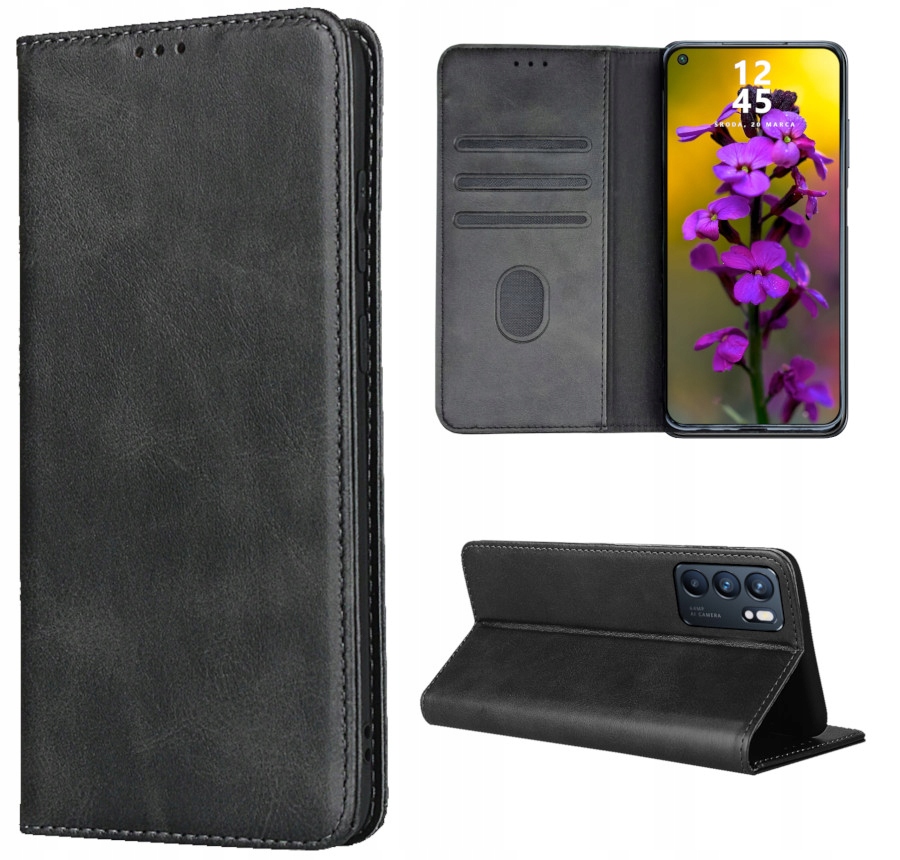 

Etui do Oppo Reno 6 5G Skórzane Leather