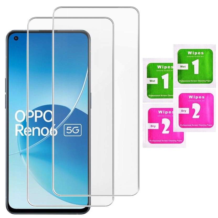

2x Szkło Hartowane Do Oppo Reno 6 5G Szybka