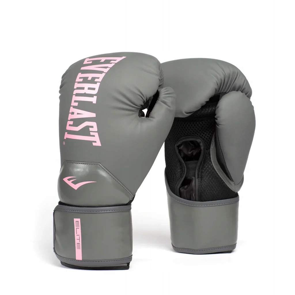 Boxerské Rukavice Everlast Elite 2 Šedo-růžové 12 oz.