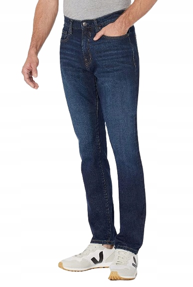 Amazon Essentials Modré Pánské Jednoduché Kalhoty 36/33 6BA