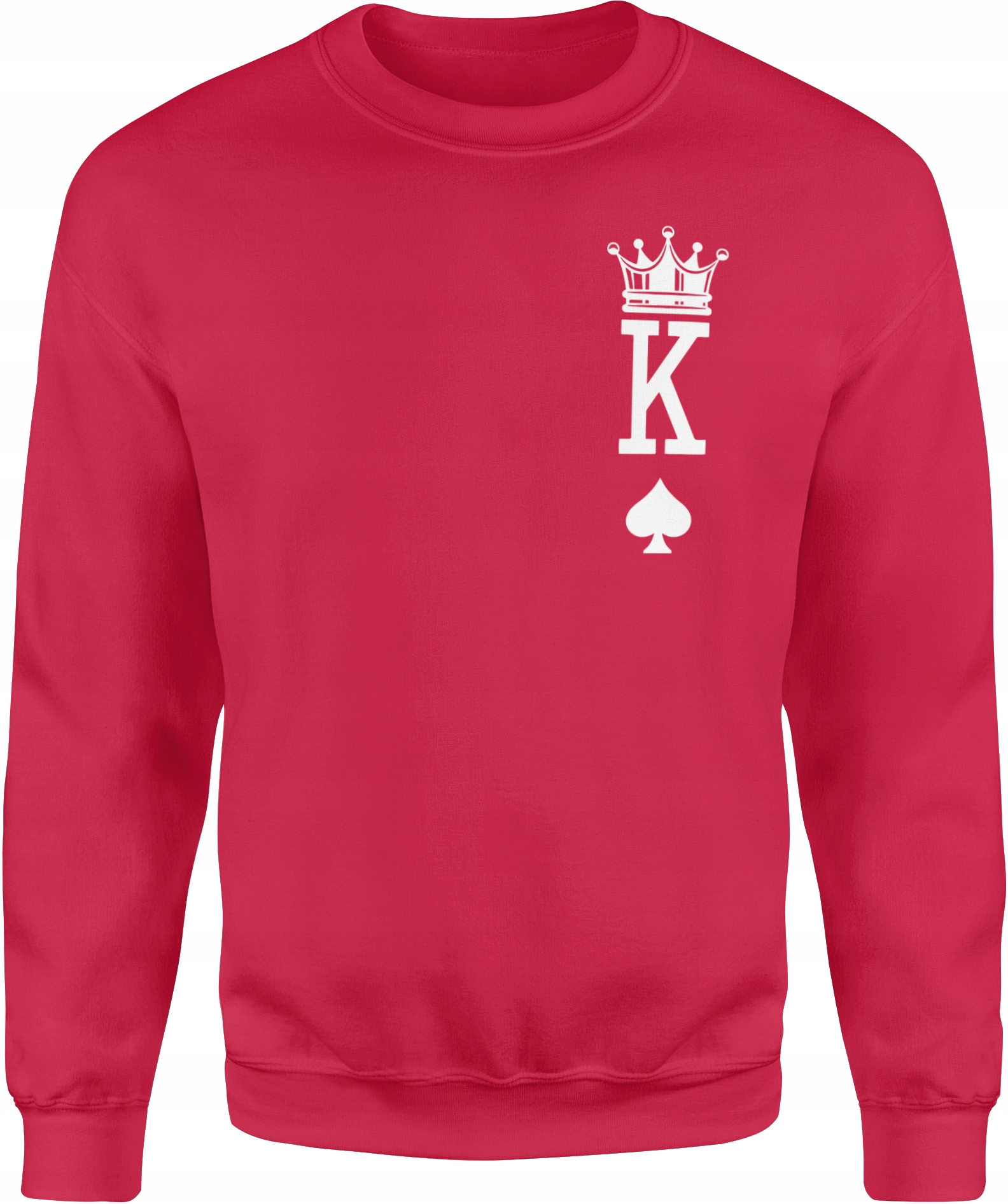 

Męska Bluza King Król Karta Bawełniana Rozmiar XL