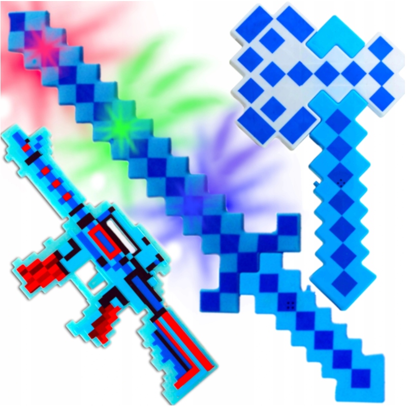 

Miecz Diamentowy+ Topór+ Karabin Minecraft Dzwięki