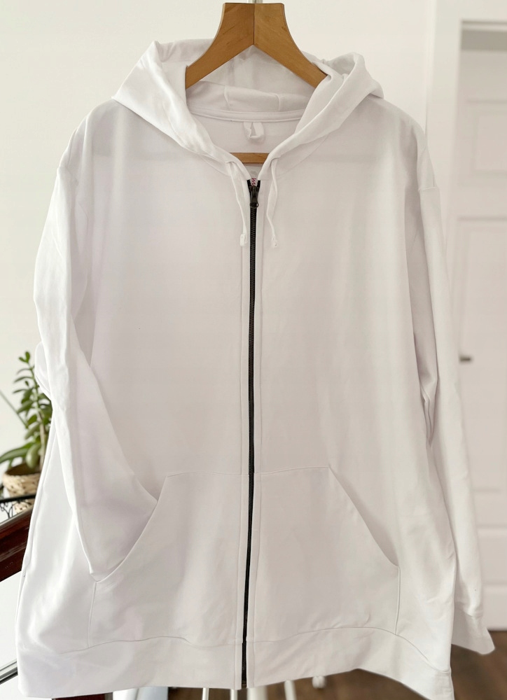 Skvělá Mikina Na Zip Polska maxi+size Nová vel 52/54