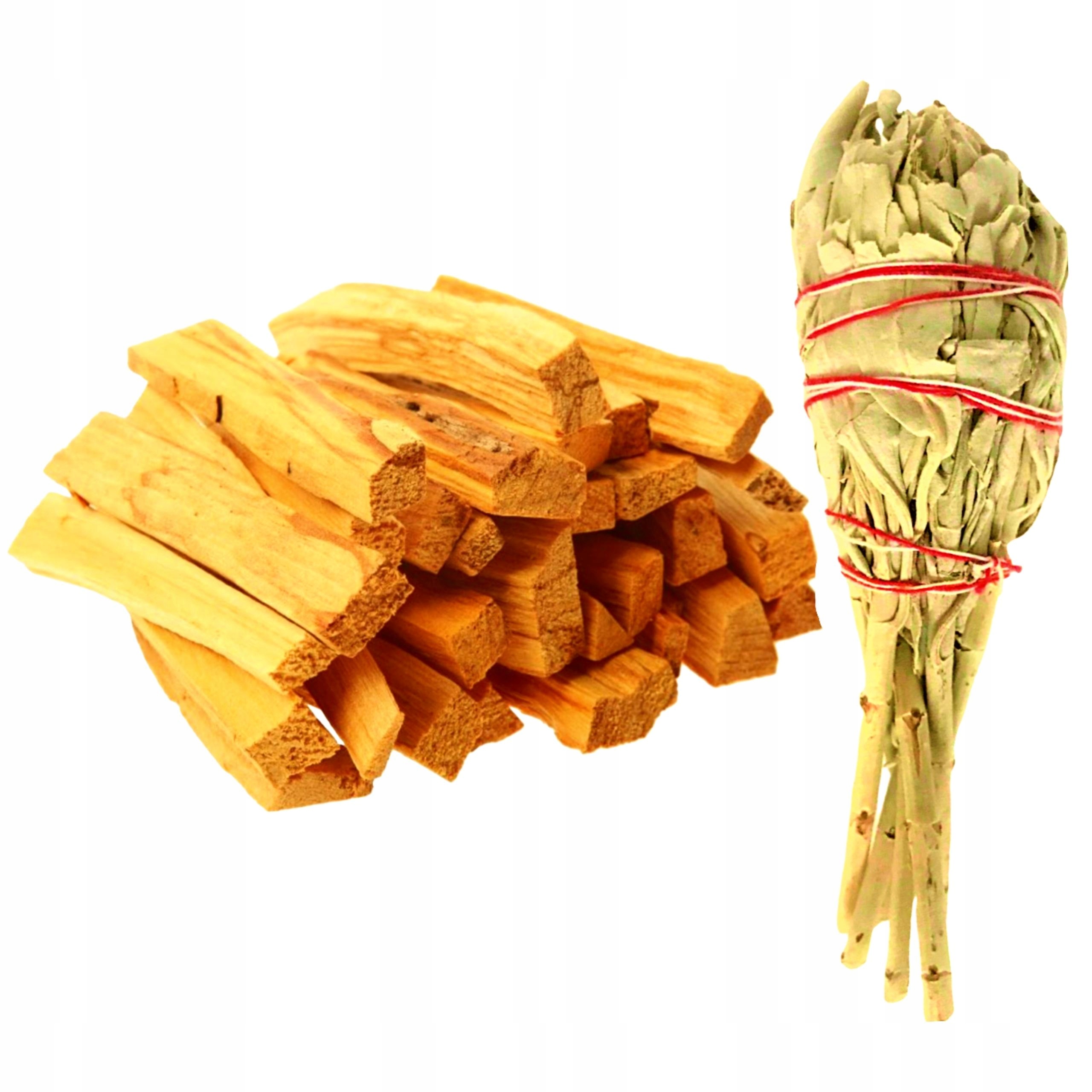 

Palo Santo Kadzidło Szałwia Biała Pęczek Zestaw