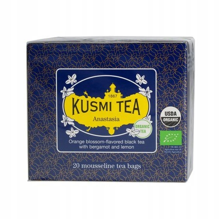 Levně Černý Čaj sypaný v sáčcích Kusmi Tea 40 g