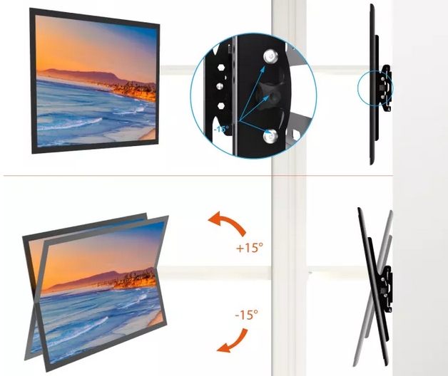 UCHWYT TV WIESZAK DO TELEWIZORA 32-75 CALI MOCNY Model LCD930