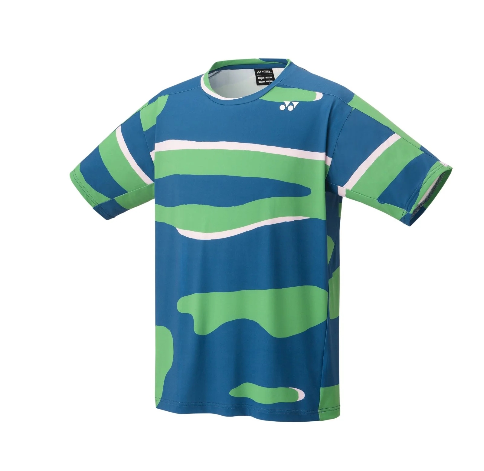 Koszulka męska Yonex Practice green/dark navy L
