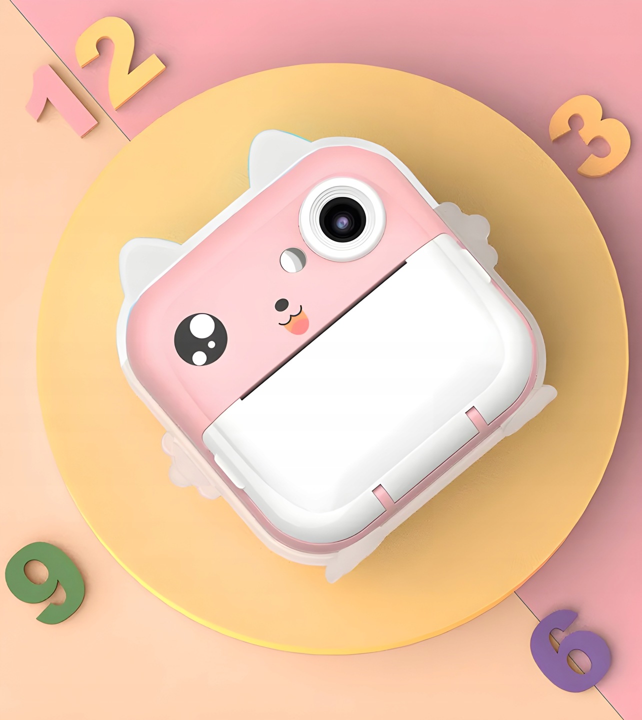 DRUKUŚ DRUKARKA APARAT NATYCHMIASTOWY FOTOGRAFICZNY MINI TERMICZNA +13ROLKI Zasilanie dedykowane