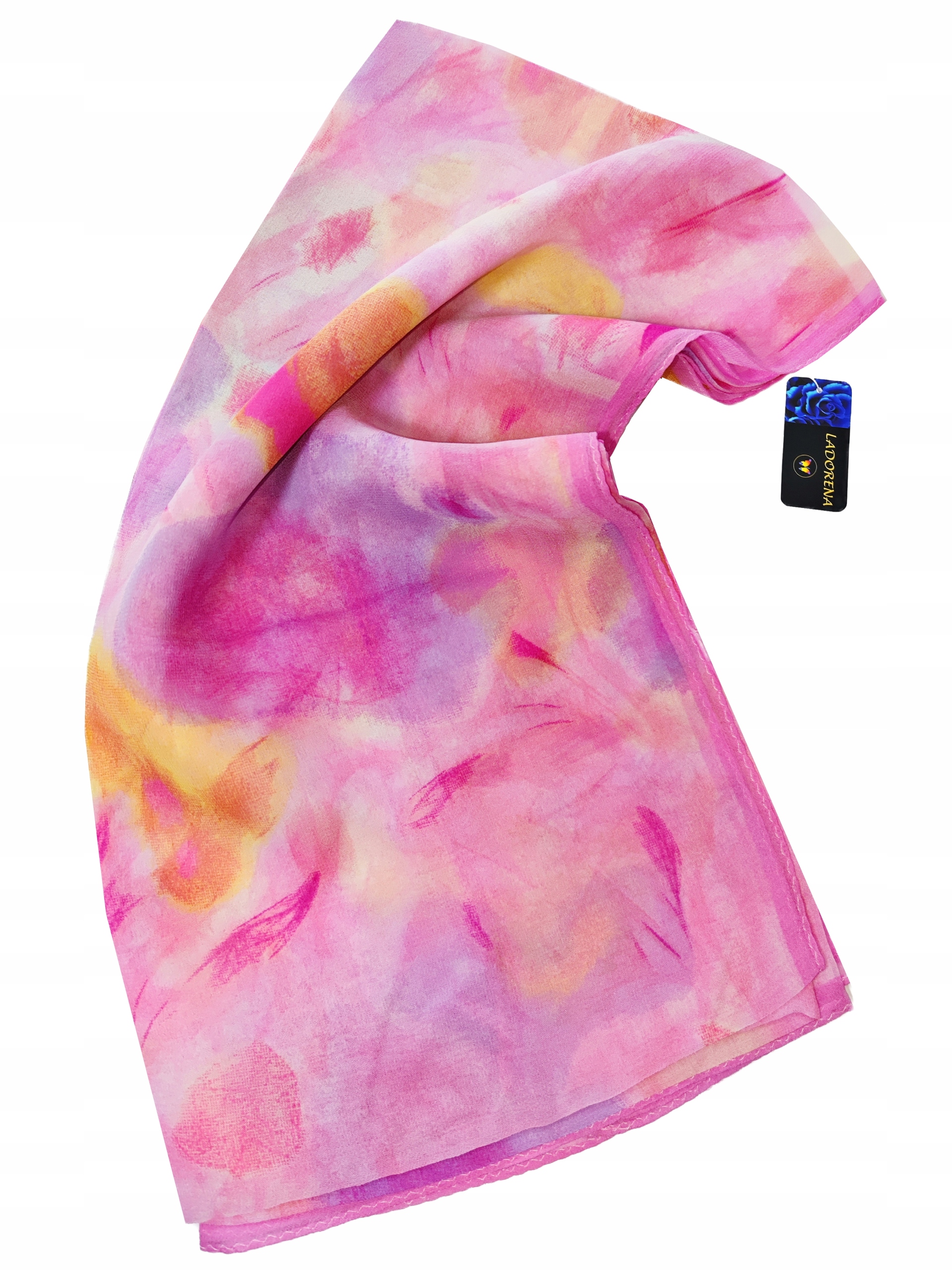 SZALIK JEDWABNY SZAL 100% NATURALNY JEDWAB MORWOWY JAKOŚĆ Model LDHL76004