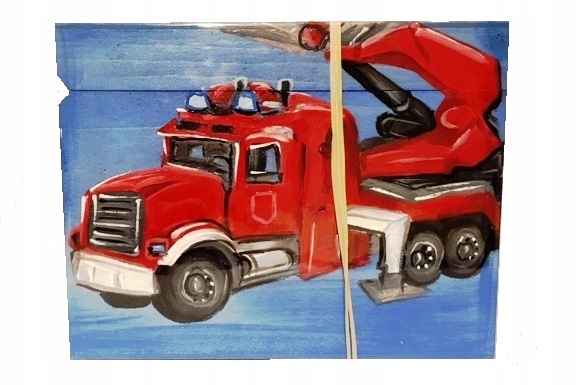 Pokladnička individuální hasičské auto Individuální