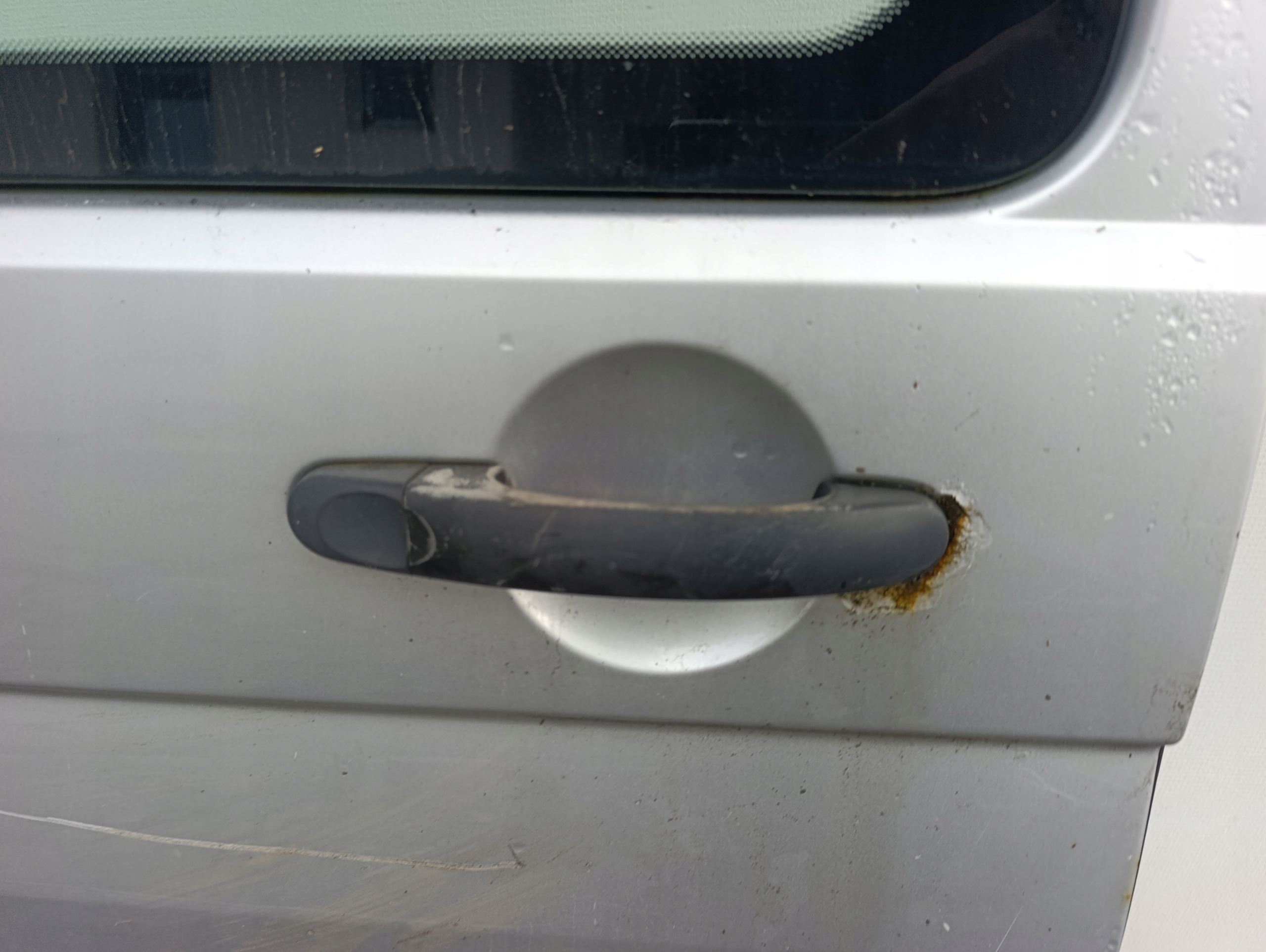 door sliding VW T5 T5 lift side right silver
