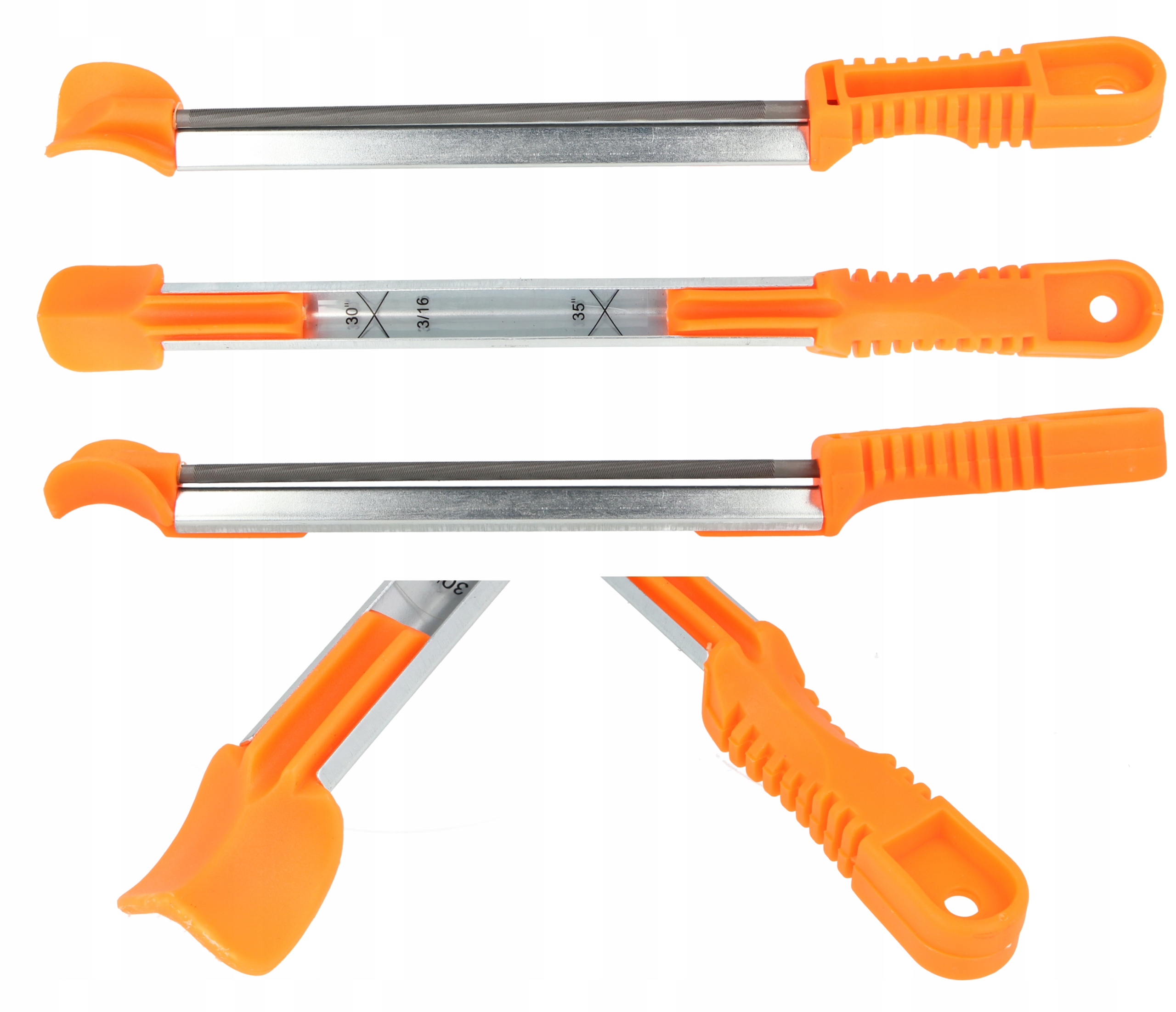 Pilnik z prowadnicą prowadnikiem ostrzałka do łańcuchów łańcucha 4.8MM .325