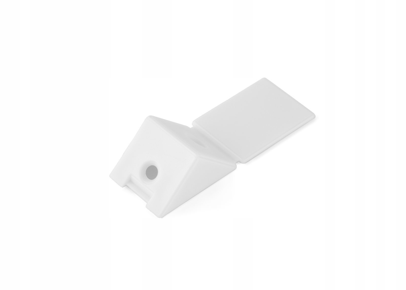 Złącze Meblowe Pojedyncze Białe 1Ł 100 szt.
