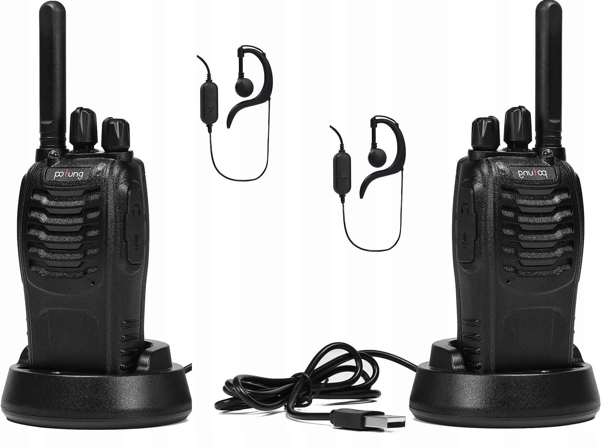Sada 2 vysílaček Pofung BF88E vysílačka, rádio Pmr, velký dosah
