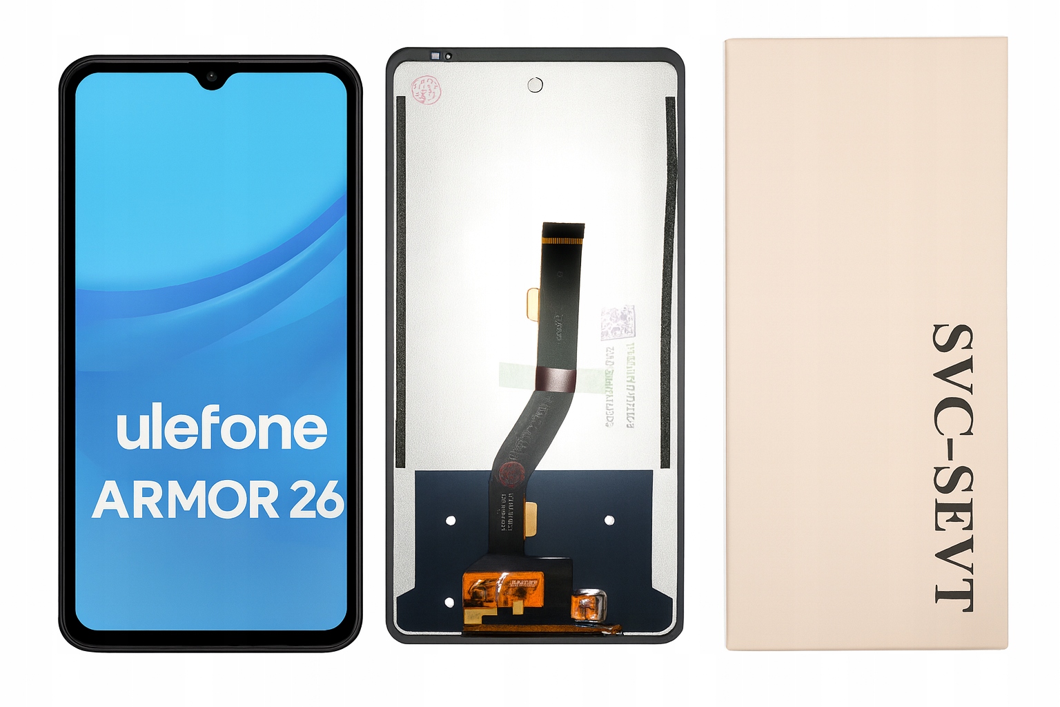 Displej panel pro ulefone armor 26 26 ultra (servisní balíček)