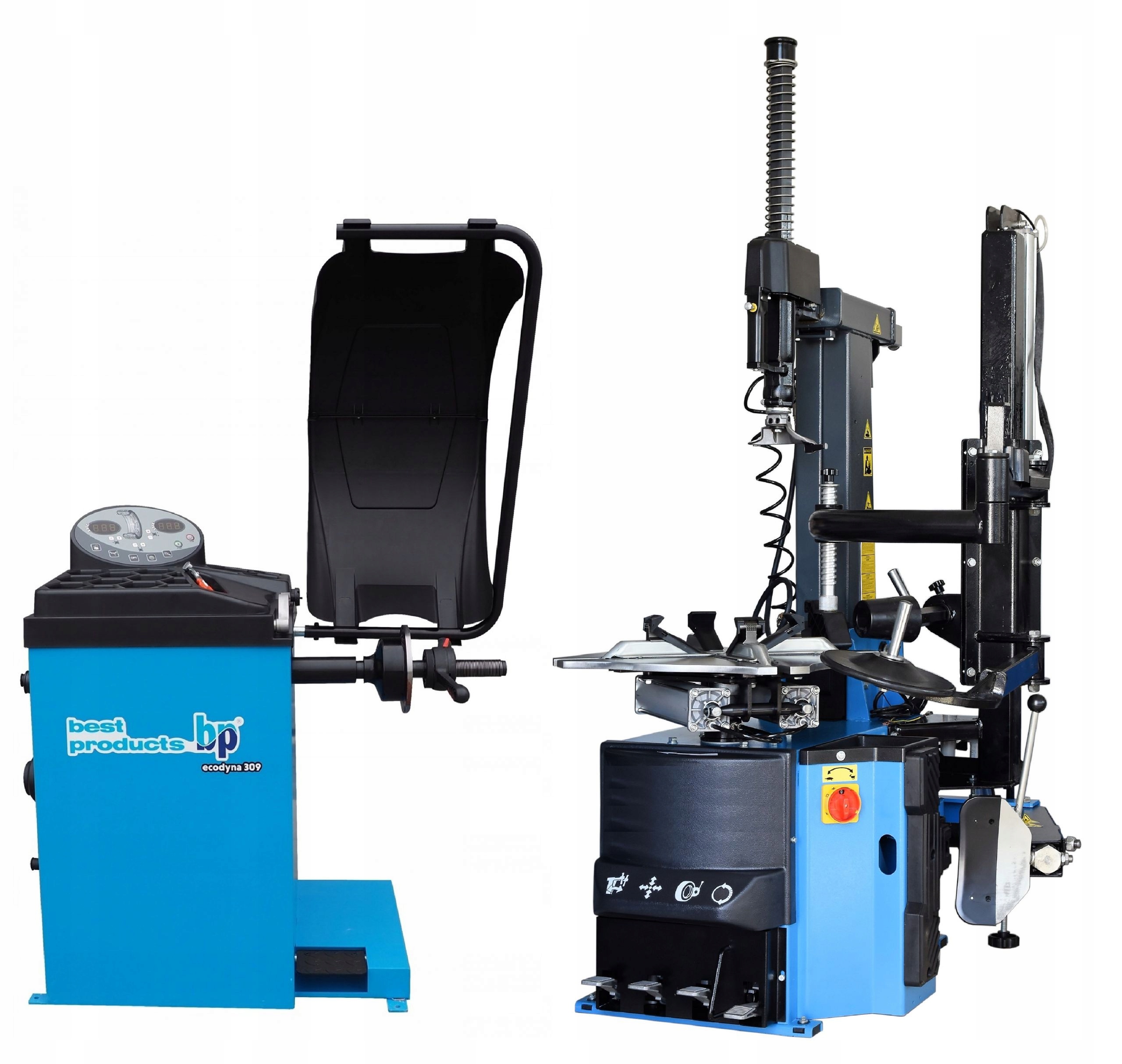 БАЛАНСИРОВОЧНЫЙ СТАНОК ECODYNA 309 МОНТАЖНЫЙ РЫЧАГ 2-ШЕСТЕРНИ