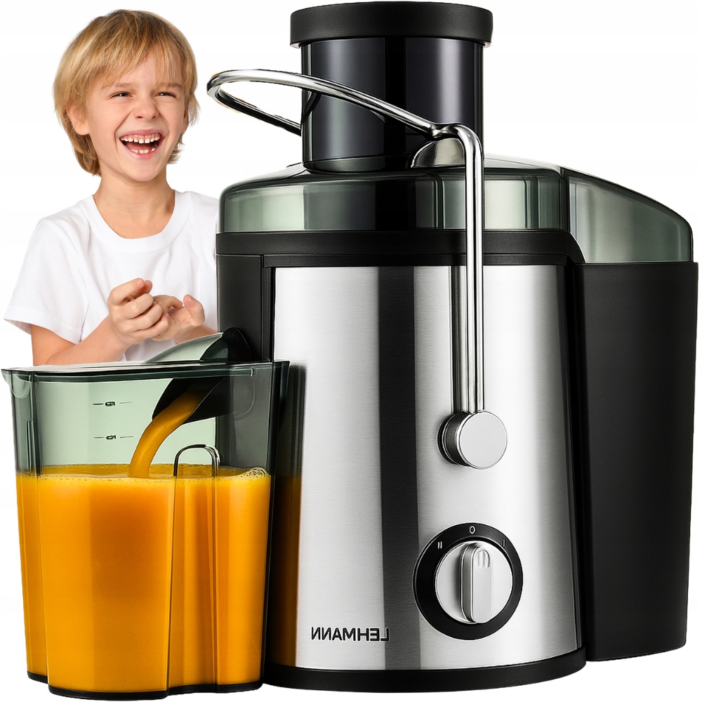 Silná vysokootáčkový odšťavňovač na ovoce a zeleninu Lehmann