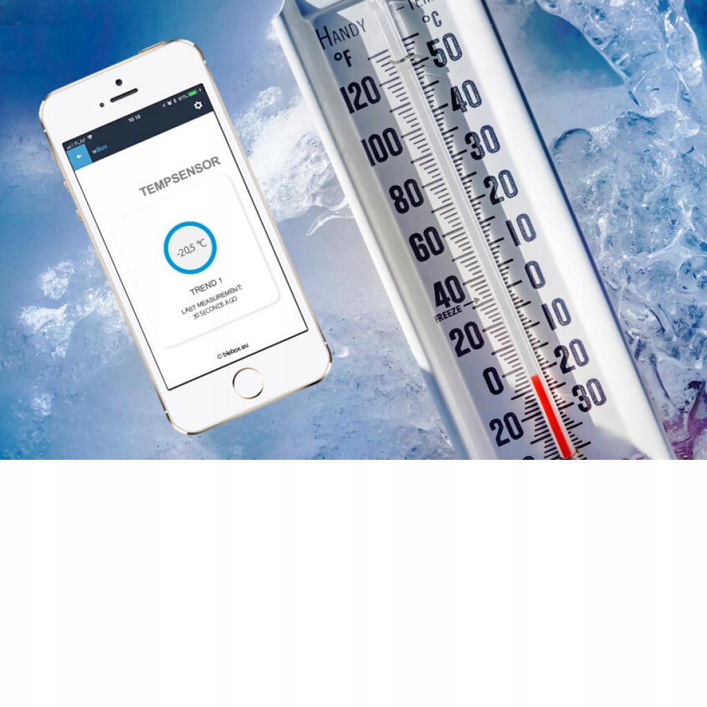 Precyzyjny czujnik temperatury BleBox tempSensor 5V USB WiFi Seria tempSensor