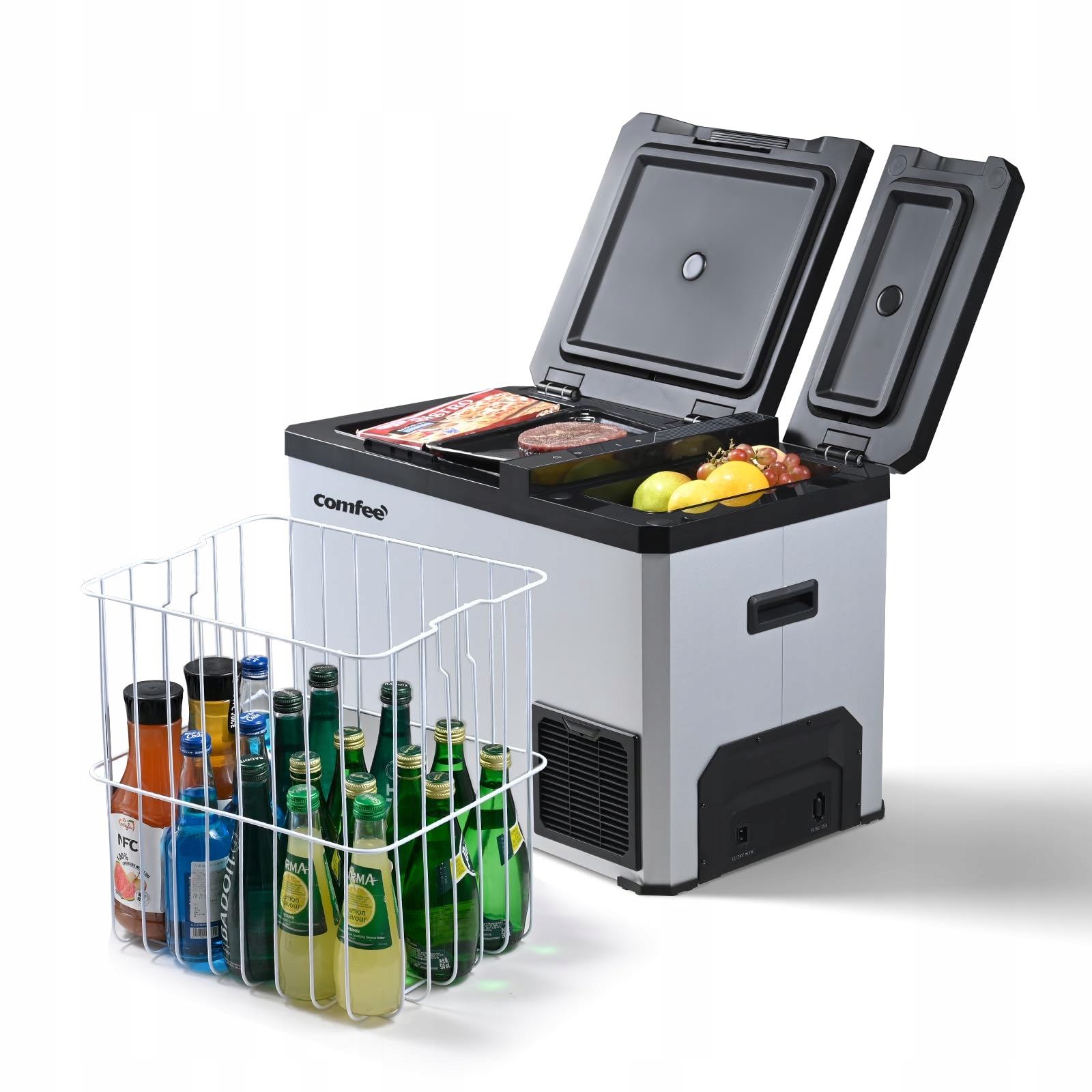 Comfee Lodówka kompresorowa 43L od -20°C do 20°C, 12/24V DC & 100-240V A