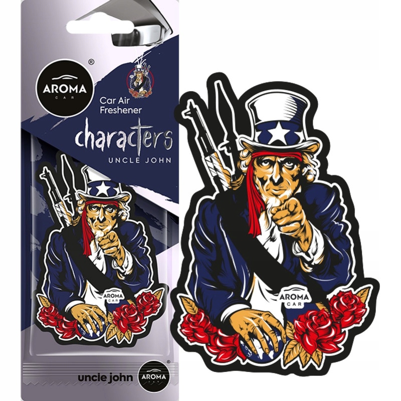 Zapach Samochodowy Aroma Car Characters Uncle John Zawieszka Do Auta