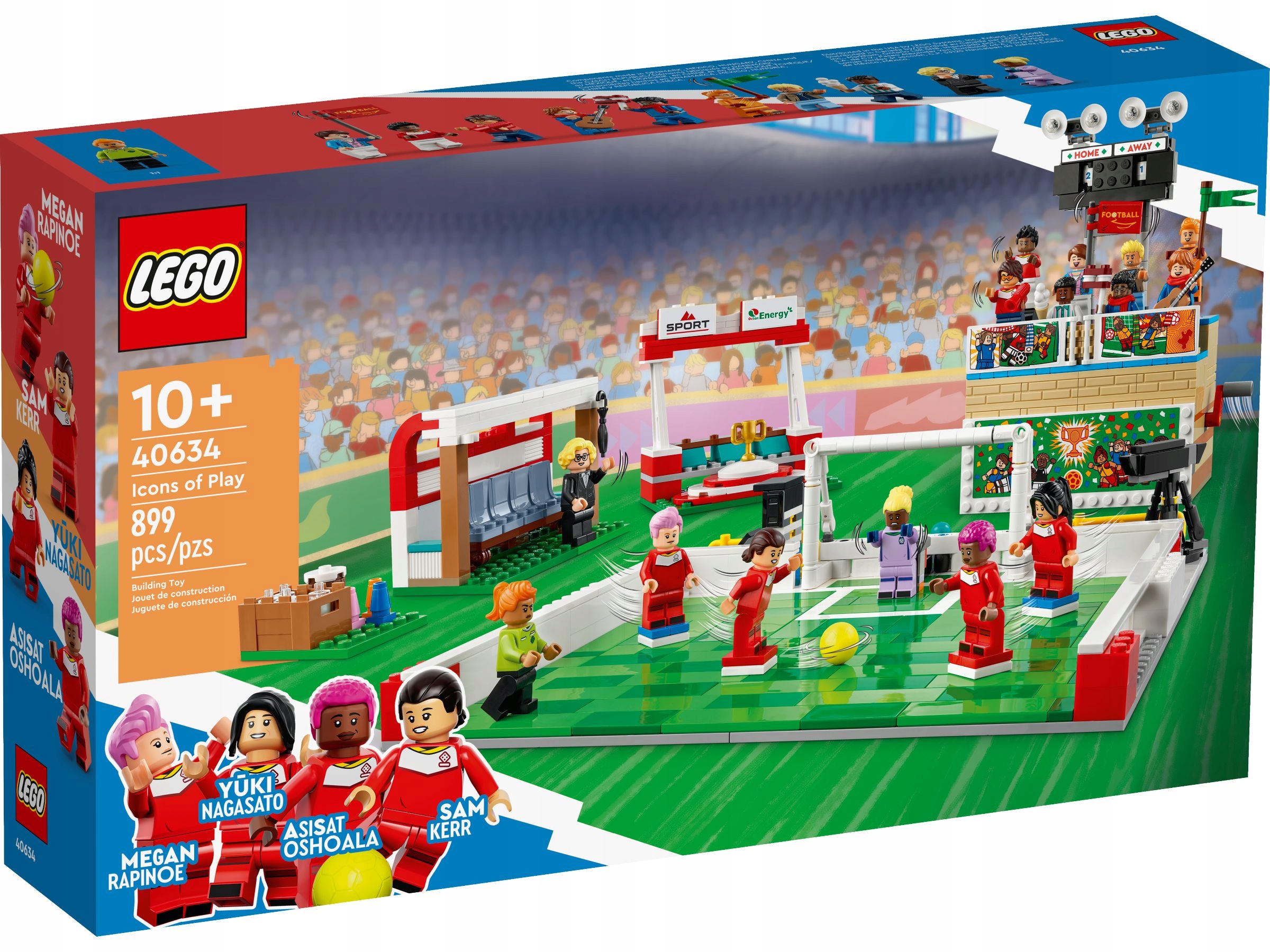 Originální Lego 40634 Ikony zábavy Fotbal Stavebnice Nové