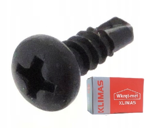 

Wkręt samowiercący Btex 3.5x9.5 200szt pchełki Wk