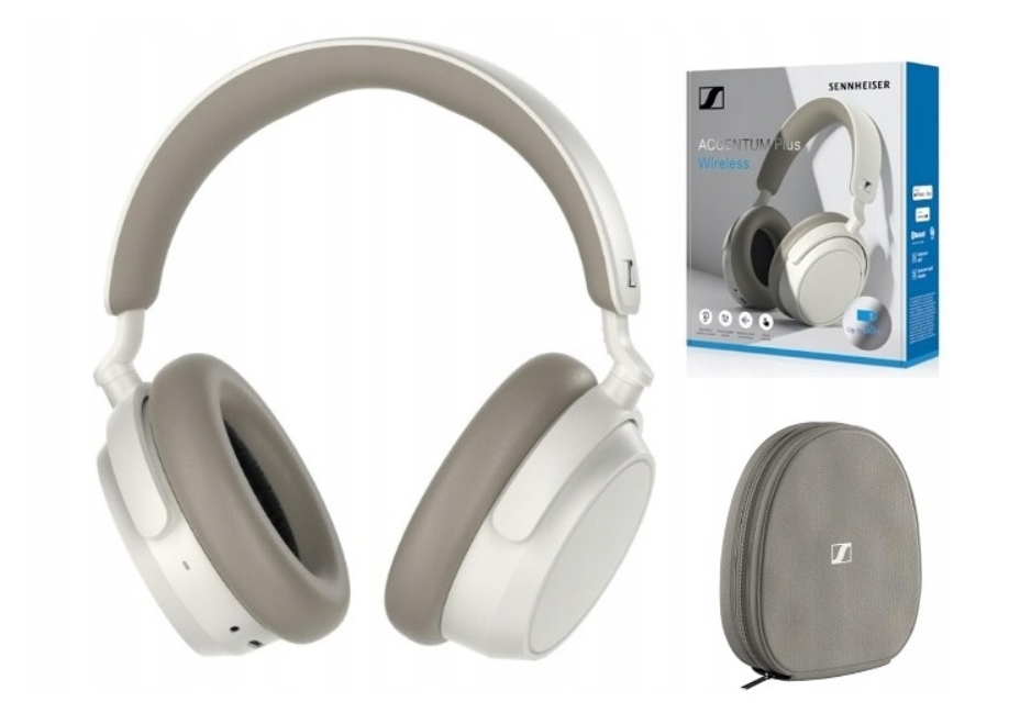 Słuchawki bezprzewodowe Accentum Plus Wireless Białe Anc