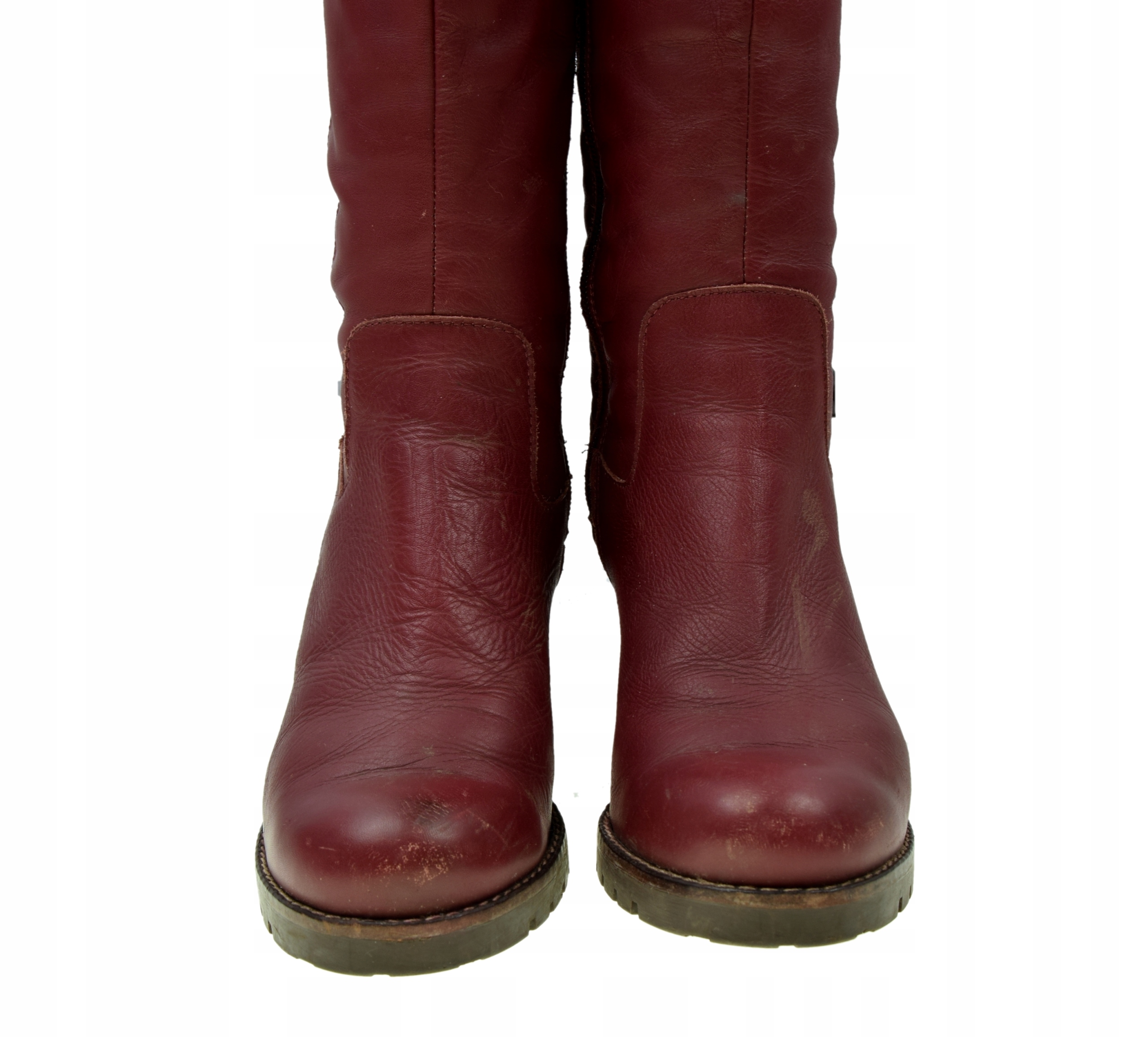 ZALANDO*SKÓRZANE OCIEPLANE KOZAKI _____ 40 Marka inna