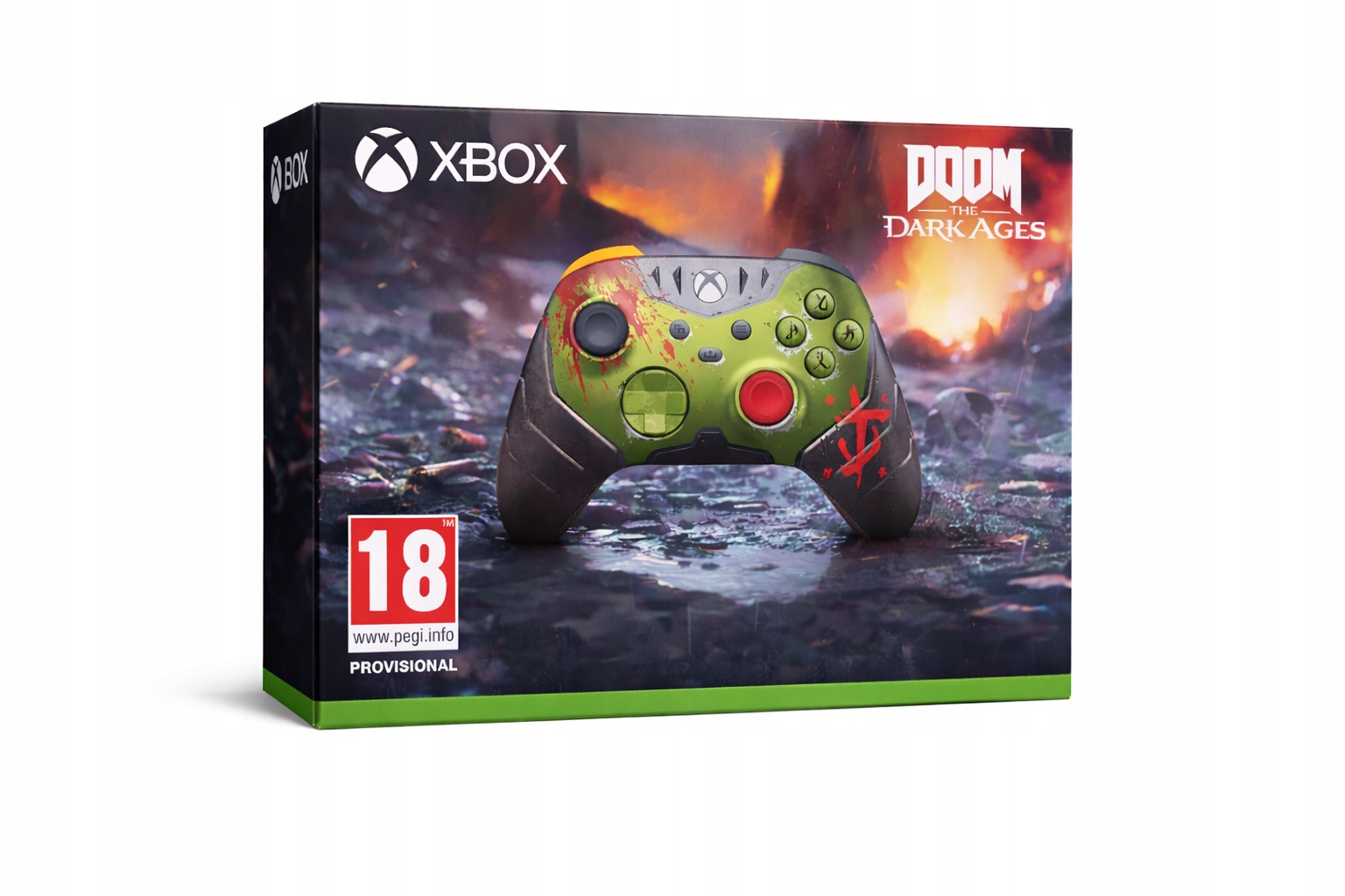 Bezdrôtový ovládač Xbox Pc Doom The Dark Ages Limitovaná edícia