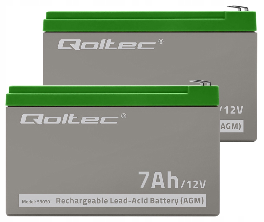 2X Agm Akumulator Bateria 12V/24V 7AH Longlife Pojazdy Elektryczne Zabawki