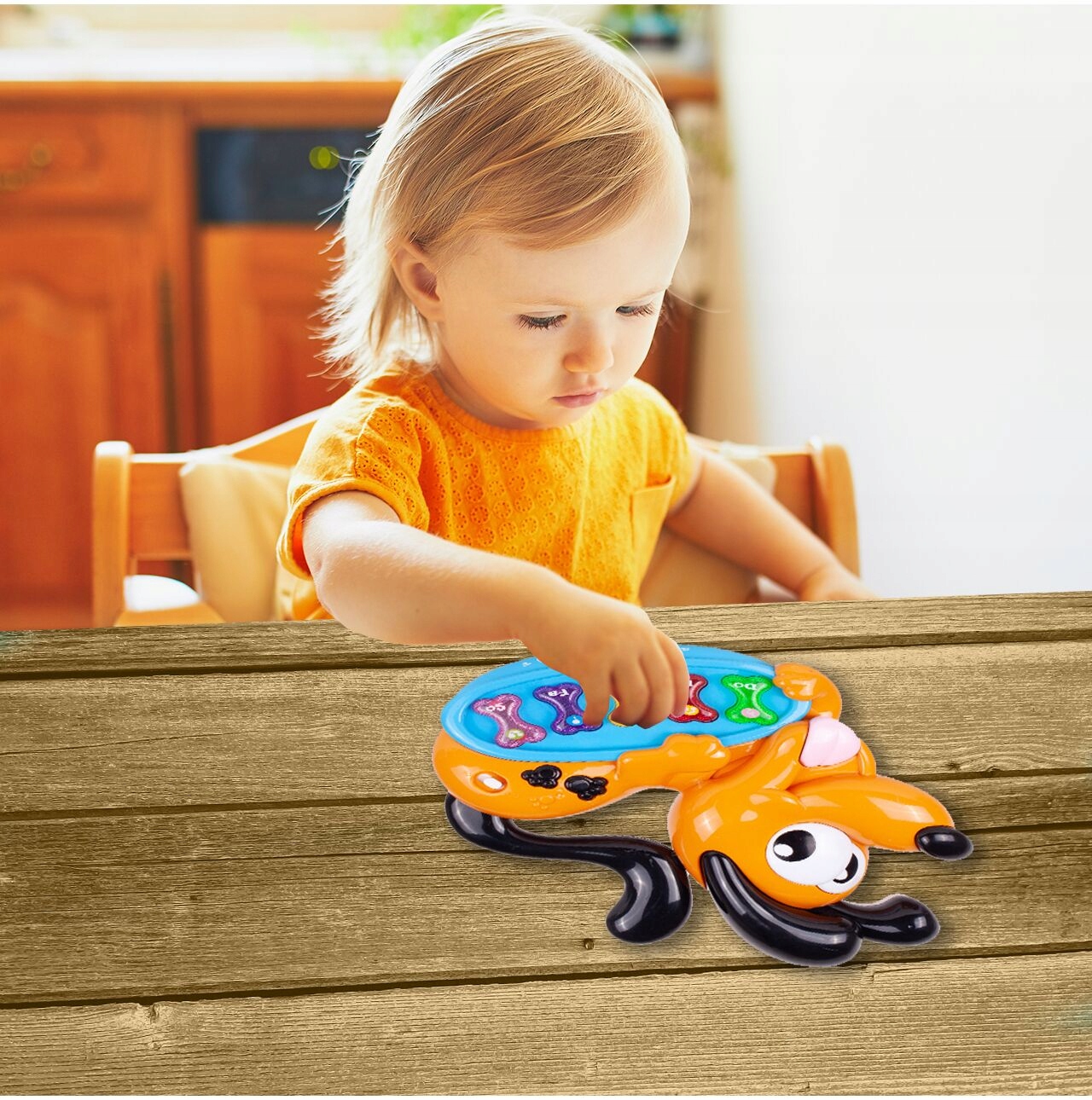 Pianinko Interaktywne Organki Muzyczne Piesek 18+ Wiek dziecka 18 m +