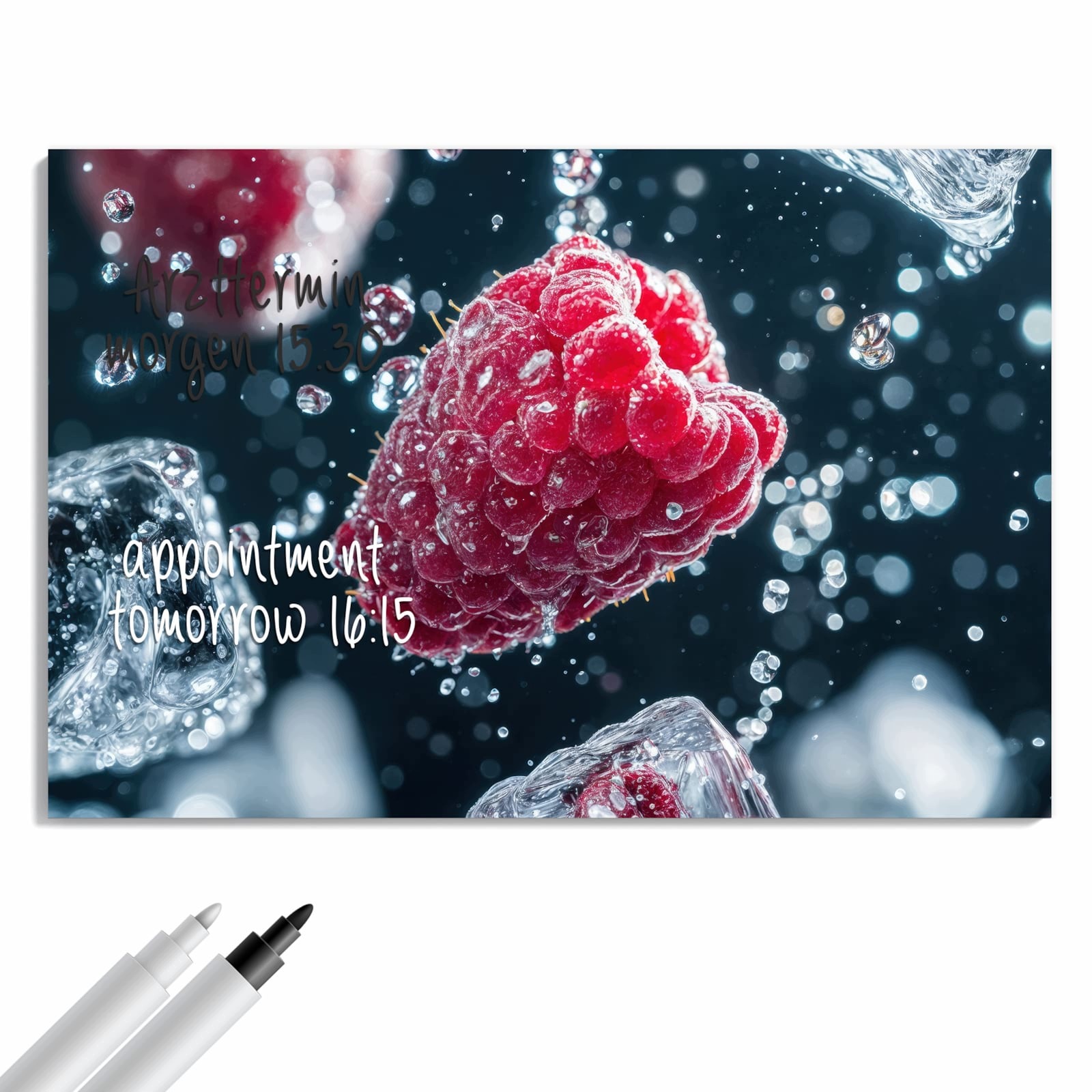 Magnetická tabule Maliny Déšť 60 × 40 cm