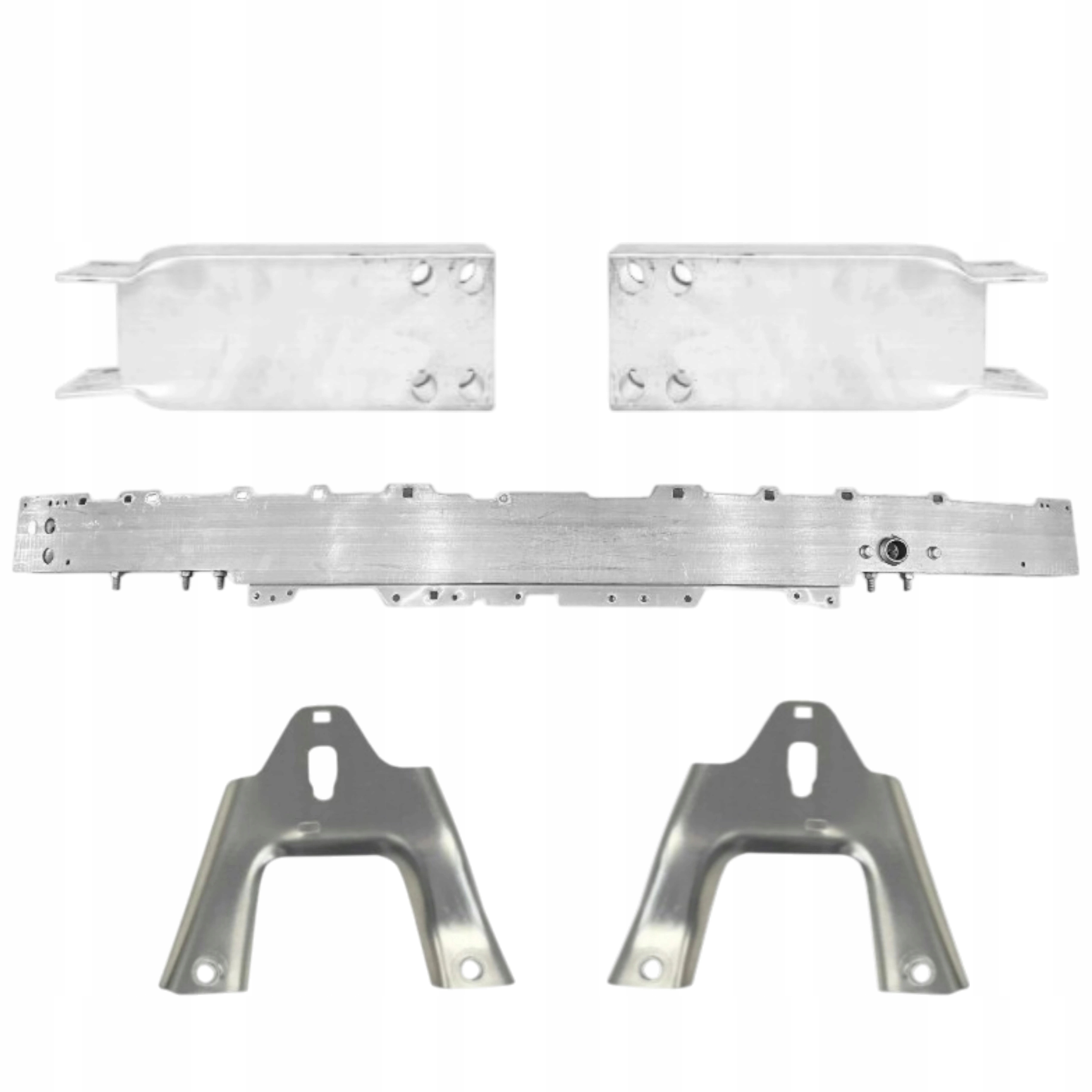 Mercedes W205 Nosník Zesílení Upevnění Úchop Zóna Rozdrcení Přední Sada