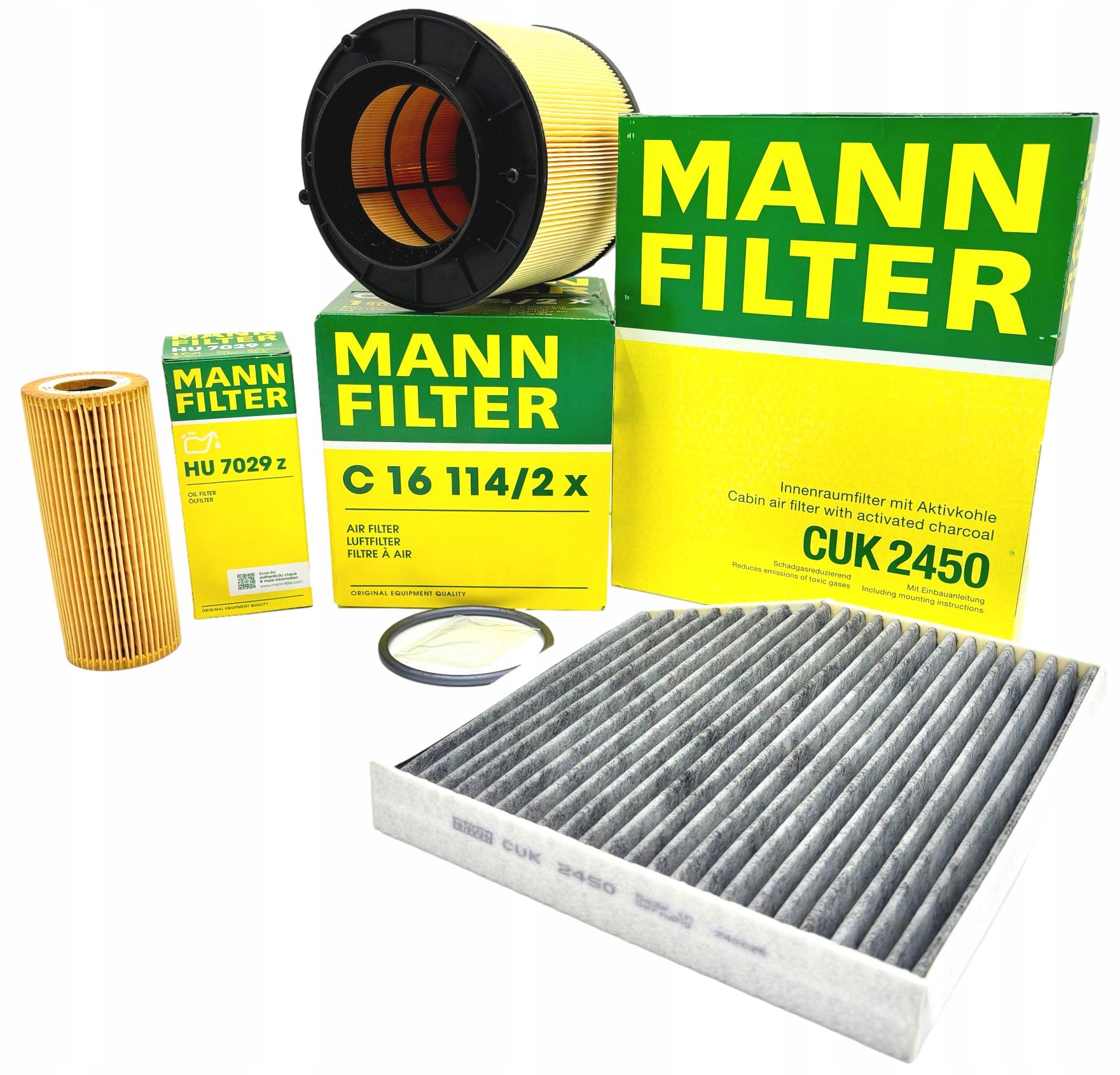 Mann Sada Filtrů Audi Q5 A 08-16 3.0 Tfsi 3.2 Fsi