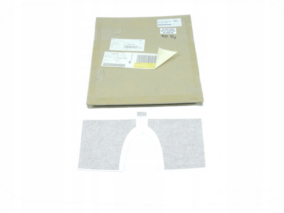 KOMPLET TYLNYCH PASKOW RED MINI R58 / 51142759655