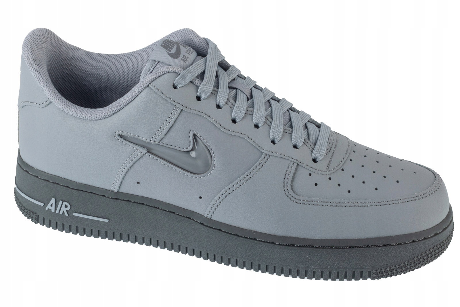 Nike Air Force 1 '07 Jewel [36] Pánské kožené tenisky šedé