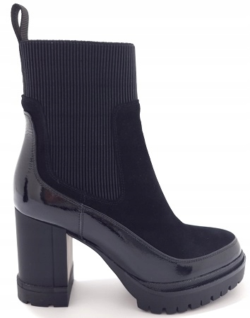 Pohodlné Kotníkové Boty Loretta Vitale A597-B5 Černá r39