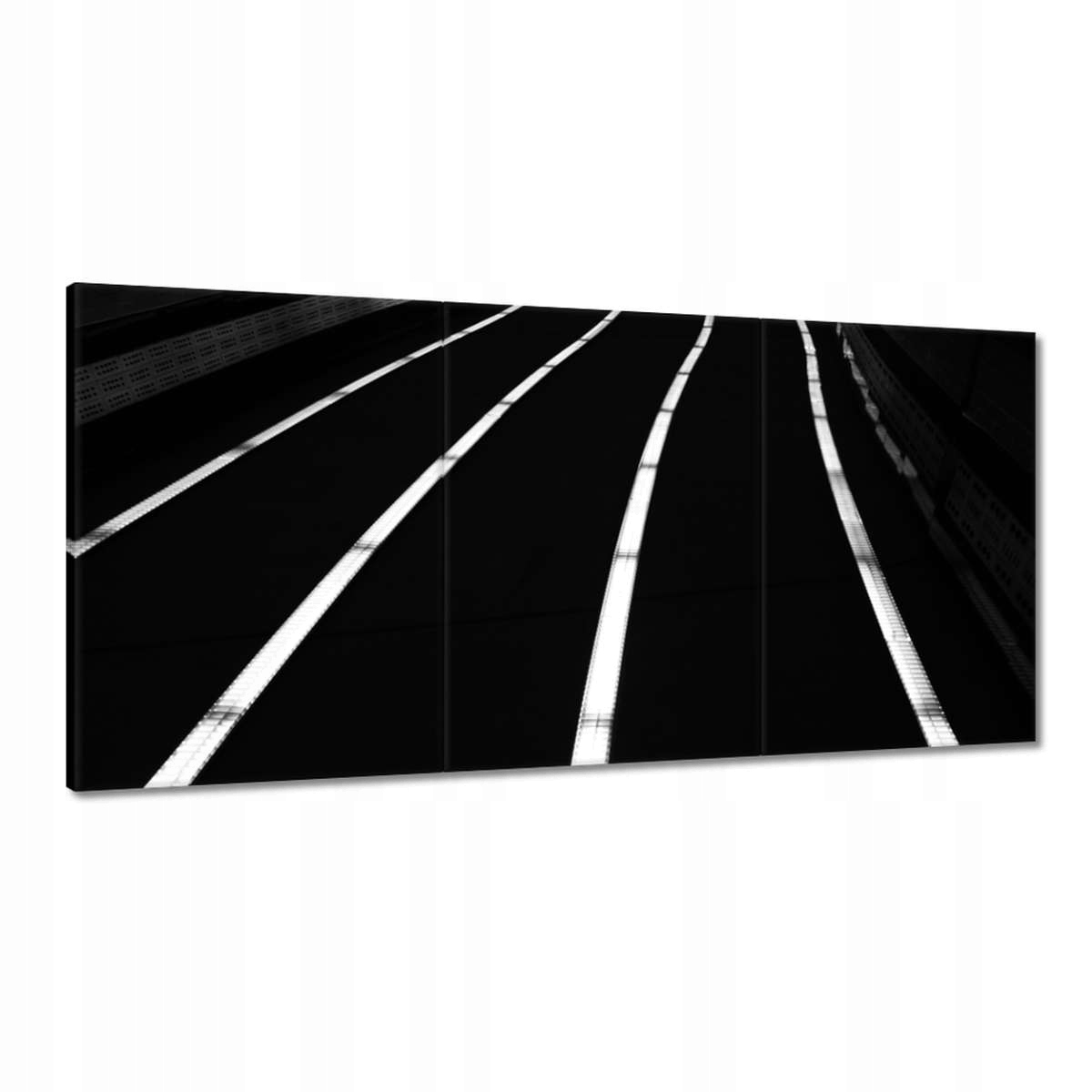 Obrazy 180x90 Pásy Cesta Noc