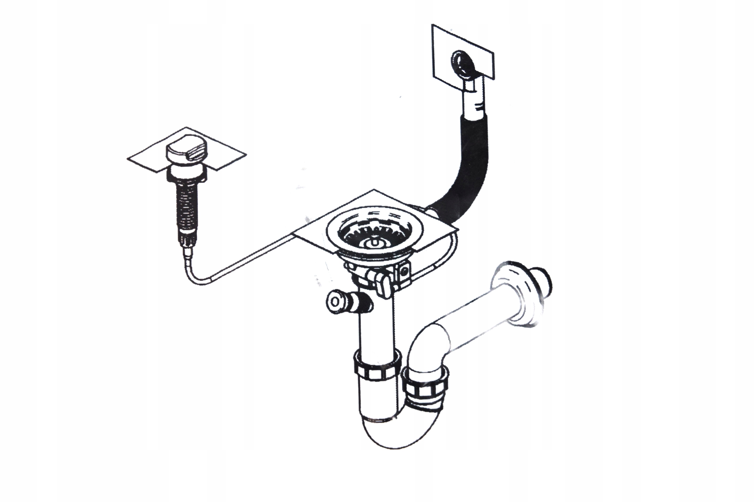 Syfon do zlewozmywaków Deante ZXY 9941