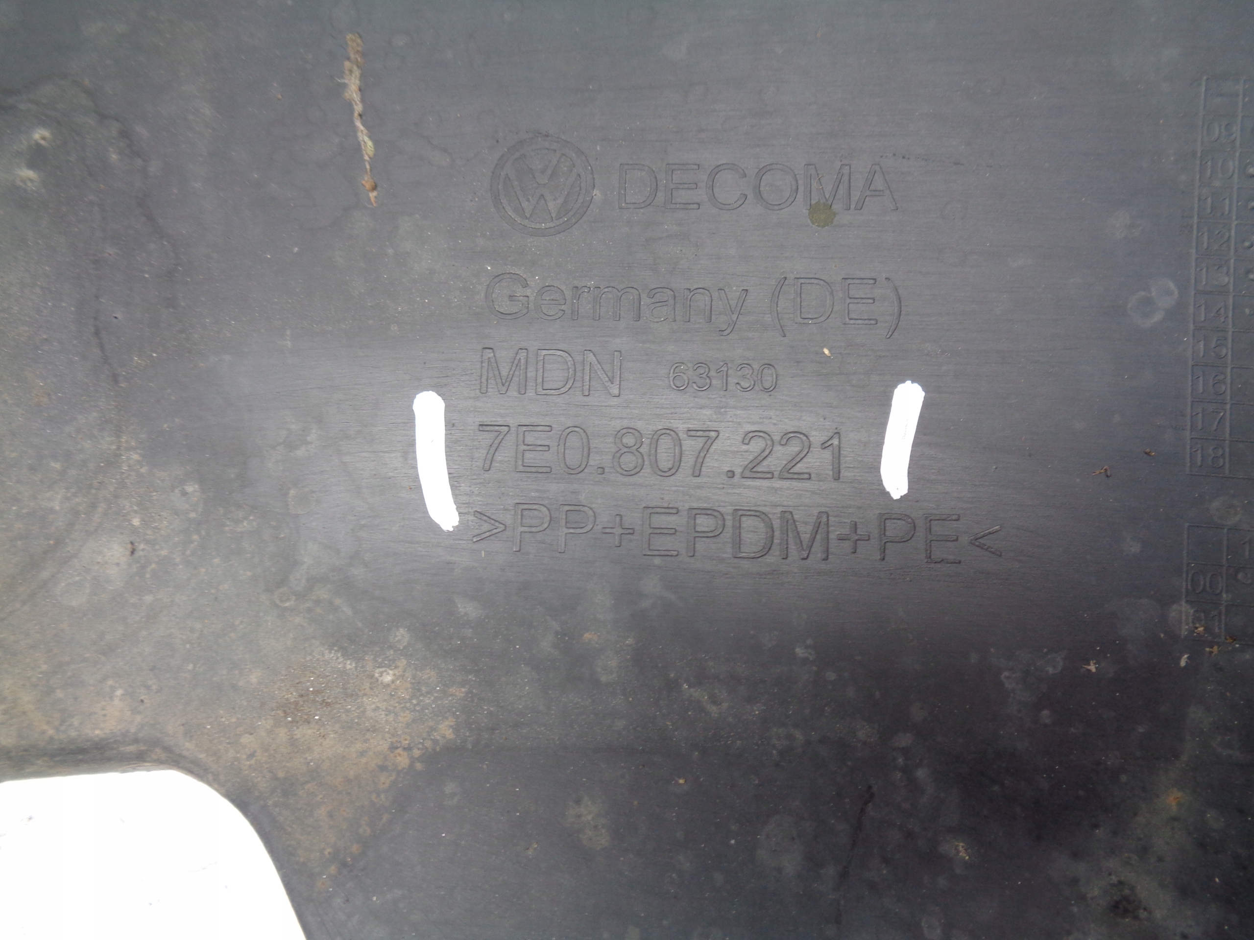 front bumper VW T5 7E 7E0 09-15 LIFT NR 40468