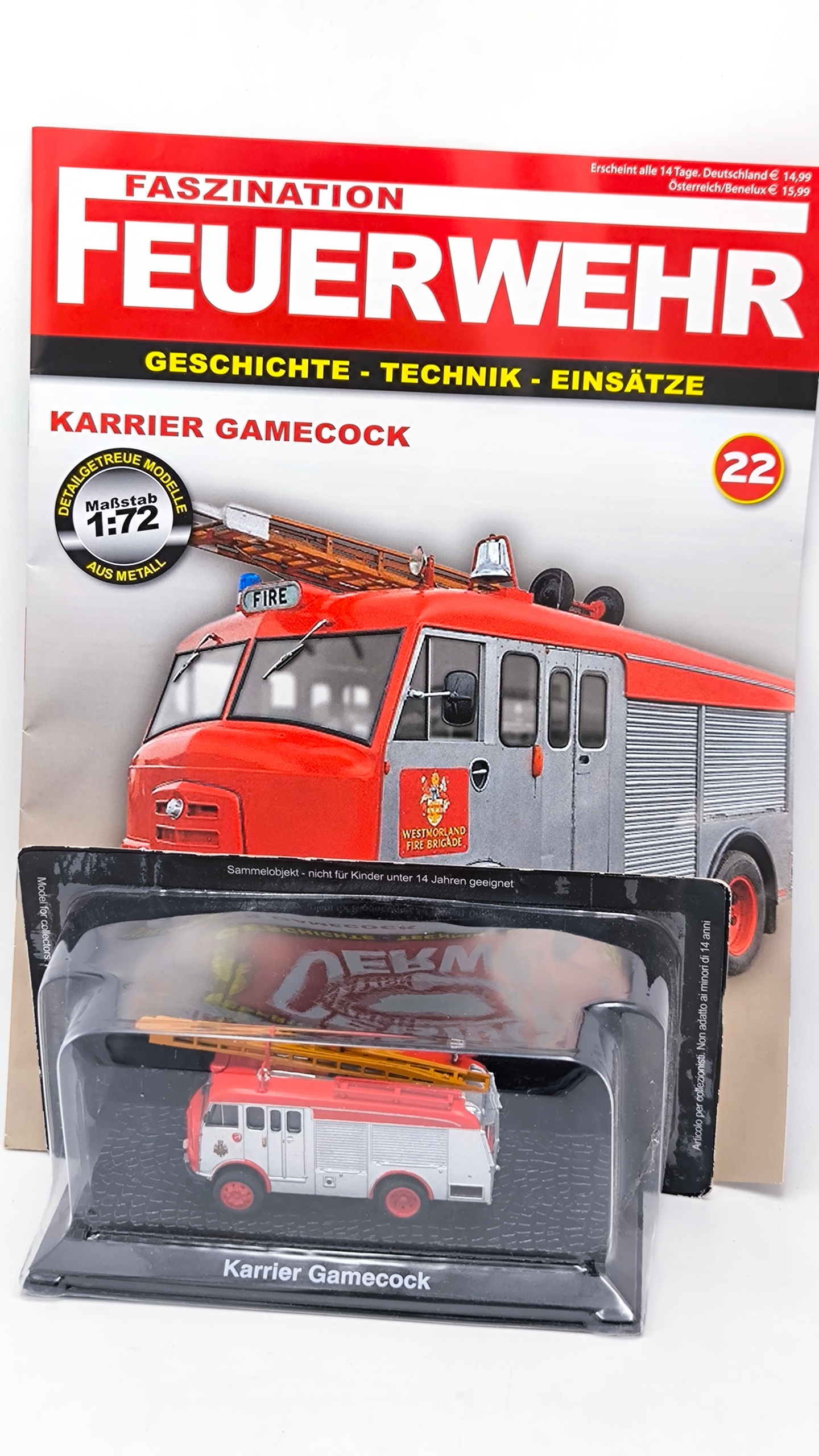 Stráž Karrier Gamecock č.22 1:72 DeAgostini