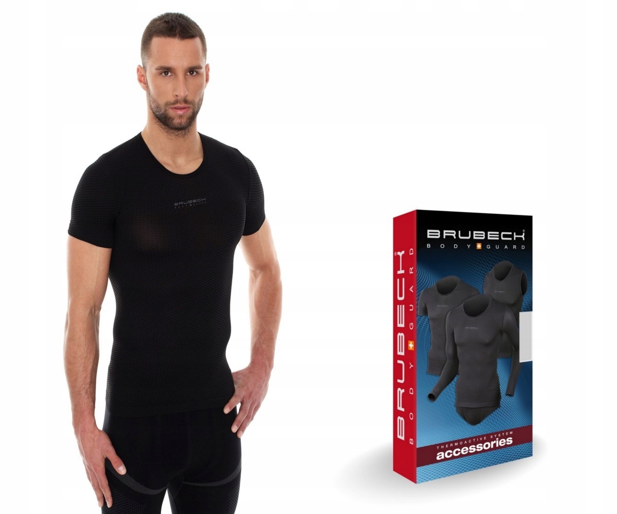 

Brubeck Base Layer Koszulka SS10540 Grafit r.XXL