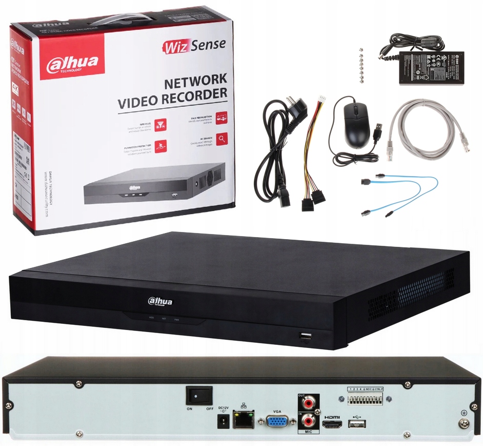 Ip rekordér 16CH Dahua NVR4216-EI WizSense Analytika 16-kanálový