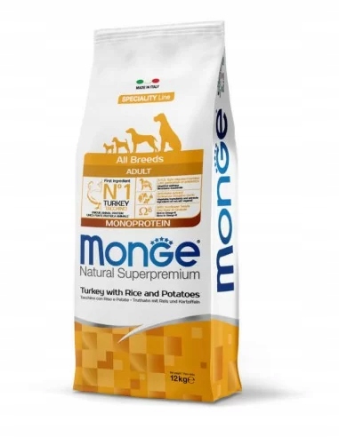 Karma Dla Psa 12KG Monge Indyk