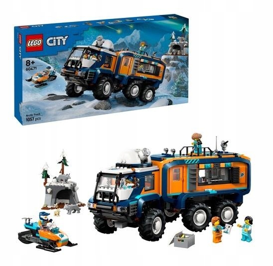 Lego Nákladní auto z Arktické laboratoře objevitele 60471 (1064 dílků)