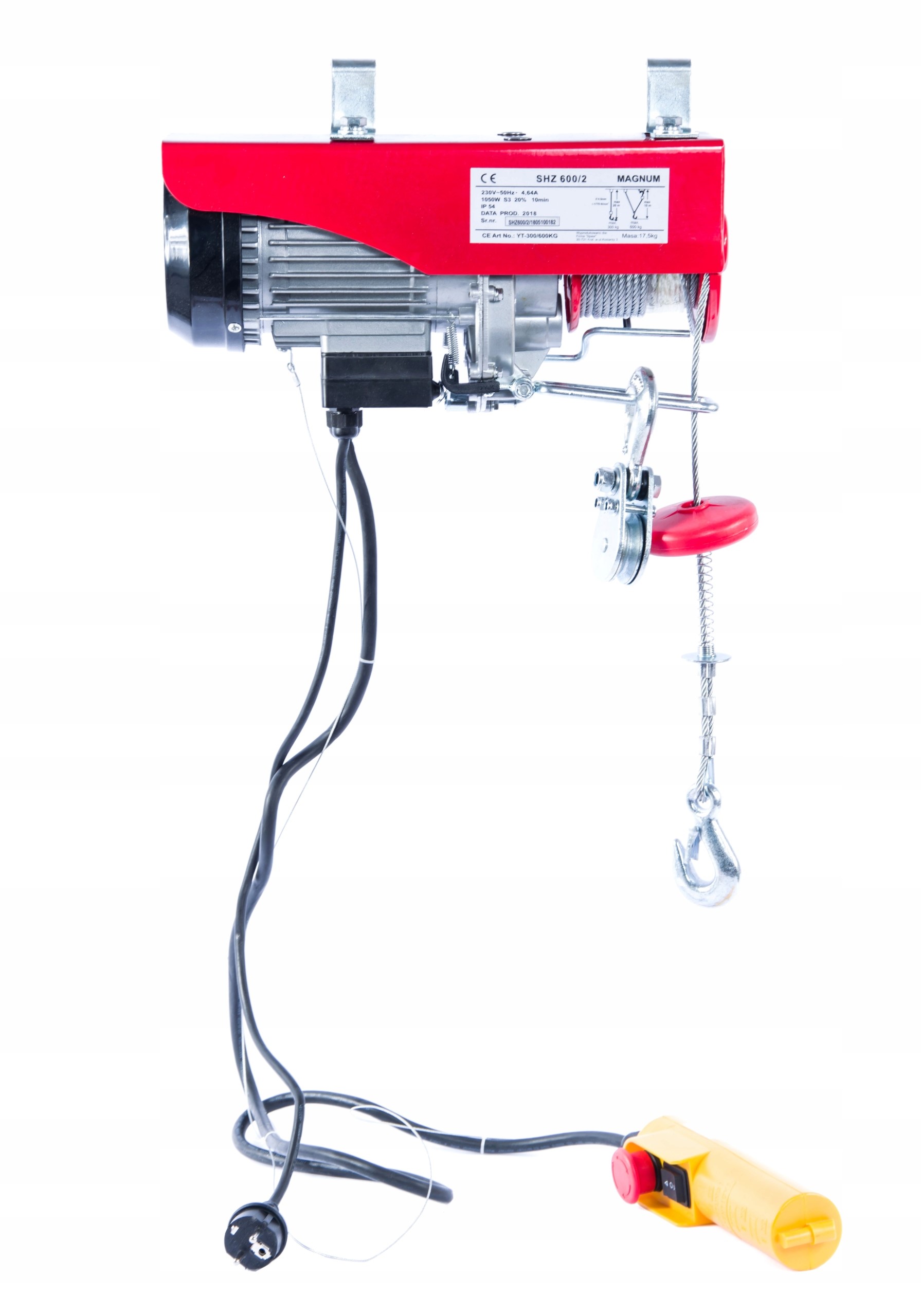 MAGNUM ТРОСОВА ЛЕБІДКА SHZ 600 SHZ600